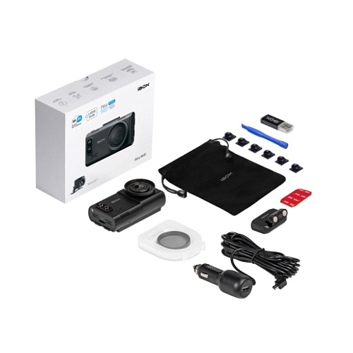Видеорегистратор с сигнатурным радар-детектором iBOX Alta LaserScan WiFi Signature Dual